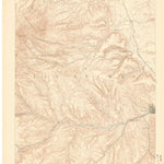United States Geological Survey Spanish Peaks, CO (1893, 125000-Scale) digital map
