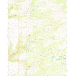 United States Geological Survey Spanish Point, WY (1960, 24000-Scale) digital map