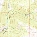 United States Geological Survey Spanish Point, WY (1960, 24000-Scale) digital map