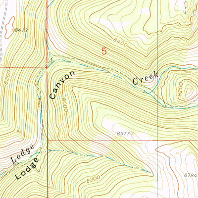 United States Geological Survey Spanish Point, WY (1960, 24000-Scale) digital map