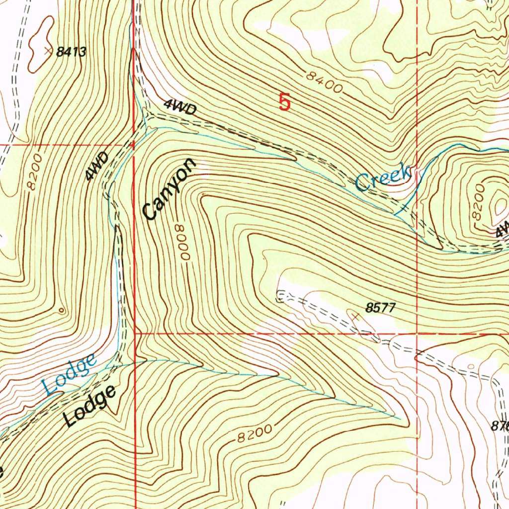 Spanish Point, WY (1993, 24000-Scale) Map by United States Geological ...