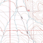 United States Geological Survey Spanish Springs Peak, NV (1980, 24000-Scale) digital map