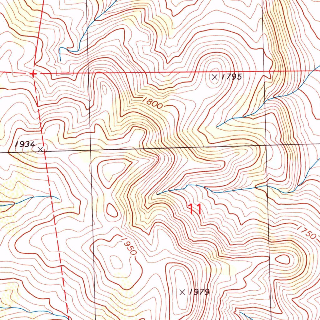 Spanish Springs Peak, NV (1980, 24000-Scale) Map by United States ...