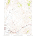 United States Geological Survey Spanish Springs Valley, NV (1957, 62500-Scale) digital map