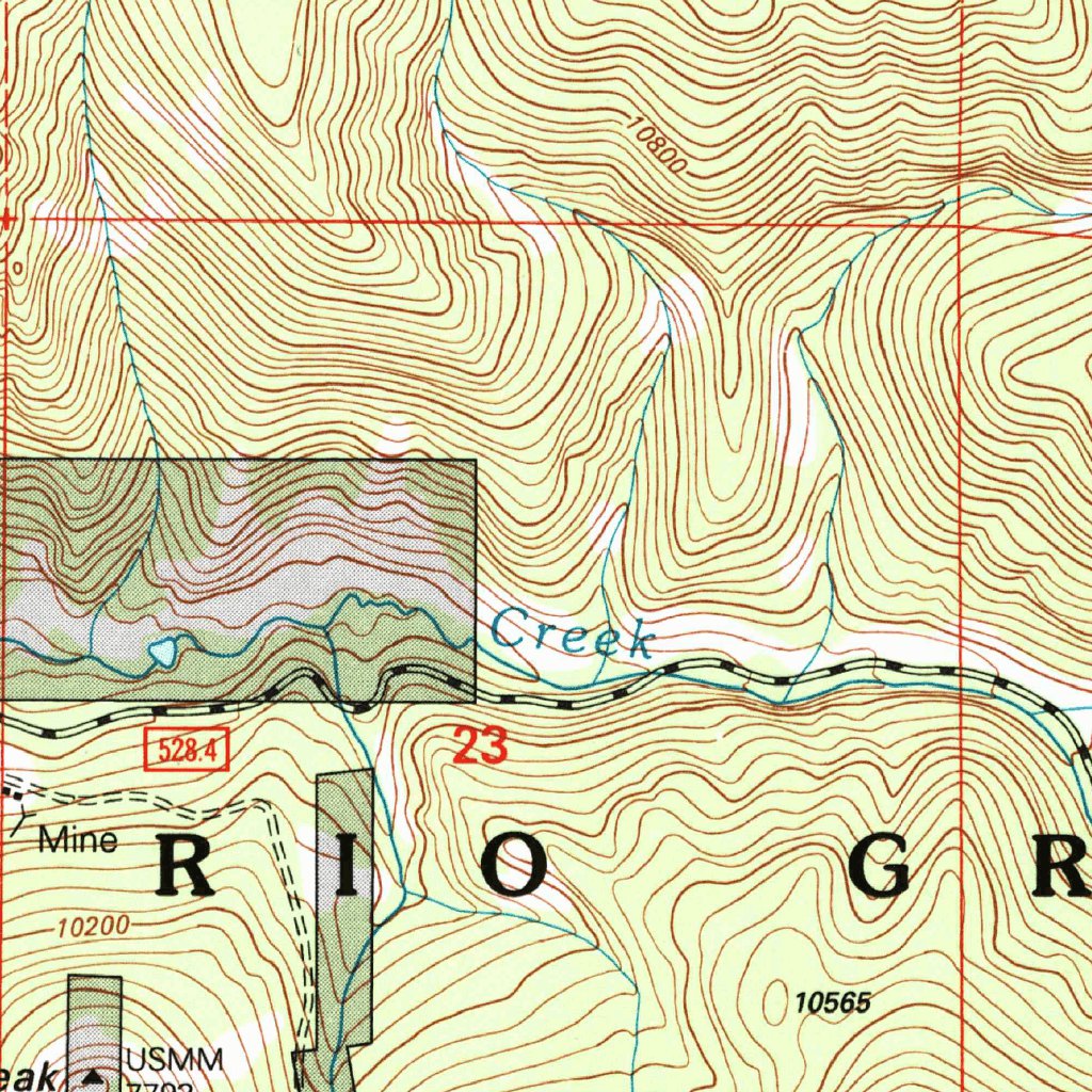 Spar City, CO (2001, 24000-Scale) Map by United States Geological ...