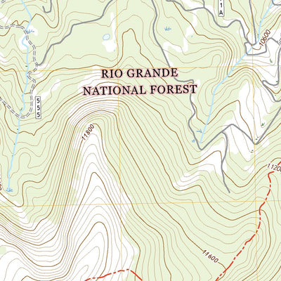 United States Geological Survey Spar City, CO (2022, 24000-Scale) digital map