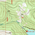 United States Geological Survey Spar Lake, MT (1997, 24000-Scale) digital map