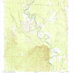 United States Geological Survey Sparkman NW, AR (1971, 24000-Scale) digital map