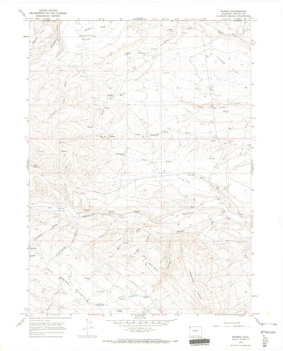United States Geological Survey Sparks, CO (1966, 24000-Scale) digital map