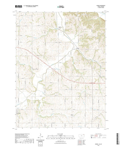 United States Geological Survey Sparks, KS (2022, 24000-Scale) digital map