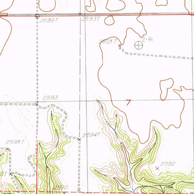 United States Geological Survey Sparks, NE-SD (1983, 24000-Scale) digital map