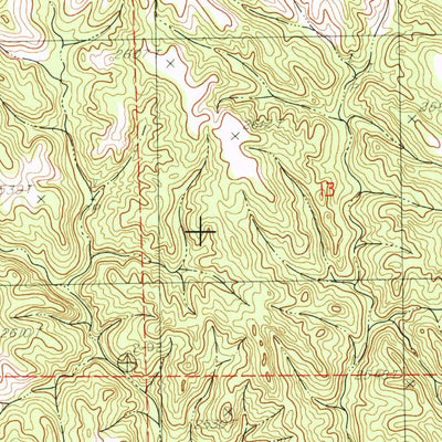 United States Geological Survey Sparks, NE-SD (1983, 24000-Scale) digital map