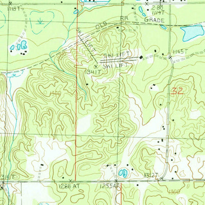 United States Geological Survey Sparr, MI (1986, 24000-Scale) digital map