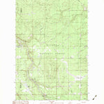United States Geological Survey Sparrow Rapids, MI (1982, 25000-Scale) digital map