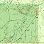 United States Geological Survey Sparrow Rapids, MI (1999, 24000-Scale) digital map
