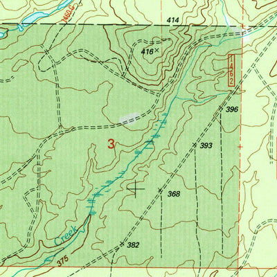 United States Geological Survey Sparrow Rapids, MI (1999, 24000-Scale) digital map