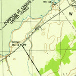United States Geological Survey Sparrowhawk Point, NY (1943, 31680-Scale) digital map