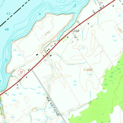 United States Geological Survey Sparrowhawk Point, NY (1963, 24000-Scale) digital map
