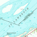 United States Geological Survey Sparrowhawk Point, NY (1963, 24000-Scale) digital map