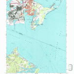 United States Geological Survey Sparrows Point, MD (1969, 24000-Scale) digital map