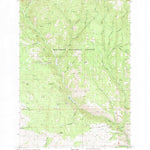 United States Geological Survey Sparta Butte, OR (1988, 24000-Scale) digital map