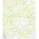 United States Geological Survey Sparta East, NC-VA (1966, 24000-Scale) digital map