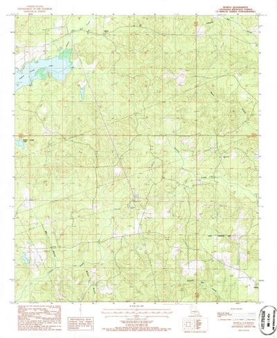 United States Geological Survey Sparta, LA (1986, 24000-Scale) digital map