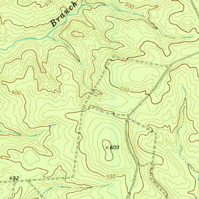 United States Geological Survey Sparta NE, GA (1972, 24000-Scale) digital map