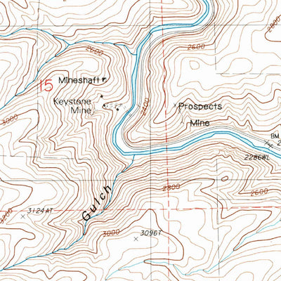 United States Geological Survey Sparta, OR (1988, 24000-Scale) digital map