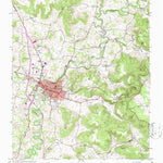 United States Geological Survey Sparta, TN (1954, 24000-Scale) digital map
