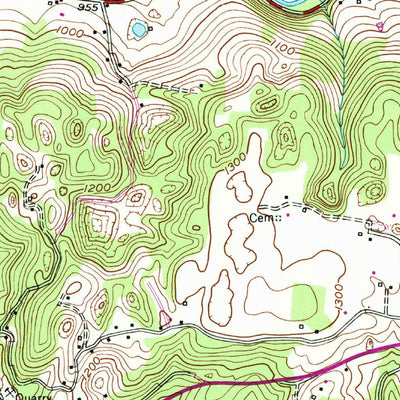 United States Geological Survey Sparta, TN (1954, 24000-Scale) digital map
