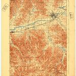 United States Geological Survey Sparta, WI (1909, 62500-Scale) digital map
