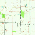 United States Geological Survey Spartanburg, IN-OH (1960, 24000-Scale) digital map
