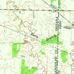 United States Geological Survey Spartanburg, IN-OH (1960, 24000-Scale) digital map
