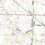 United States Geological Survey Spartanburg, IN-OH (1992, 24000-Scale) digital map