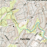 United States Geological Survey Spartanburg, SC (1983, 24000-Scale) digital map
