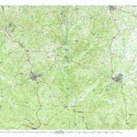 United States Geological Survey Spartanburg, SC (1986, 100000-Scale) digital map
