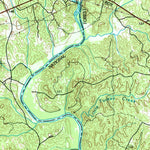 United States Geological Survey Spartanburg, SC (1986, 100000-Scale) digital map