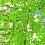 United States Geological Survey Spartanburg, SC-NC (1960, 250000-Scale) digital map