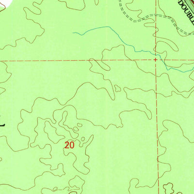 United States Geological Survey Spaulding Butte, CA (1993, 24000-Scale) digital map