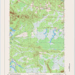 United States Geological Survey Spaulding, WI (1970, 24000-Scale) digital map