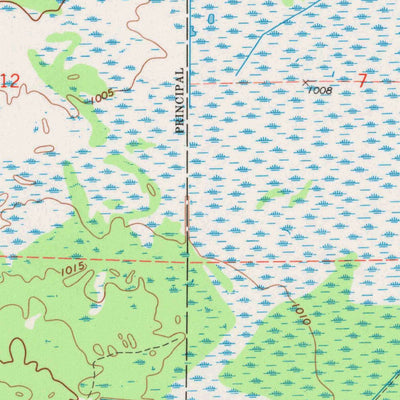 United States Geological Survey Spaulding, WI (1970, 24000-Scale) digital map