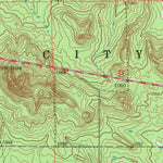 United States Geological Survey Spaulding, WI (1970, 24000-Scale) digital map