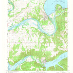 United States Geological Survey Spavinaw, OK (1971, 24000-Scale) digital map