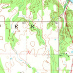 United States Geological Survey Spavinaw, OK (1971, 24000-Scale) digital map