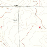 United States Geological Survey Spear Hills, NM (1974, 24000-Scale) digital map