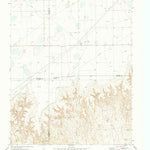 United States Geological Survey Spearman SE, TX (1973, 24000-Scale) digital map