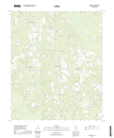 United States Geological Survey Spearsville, LA (2020, 24000-Scale) digital map