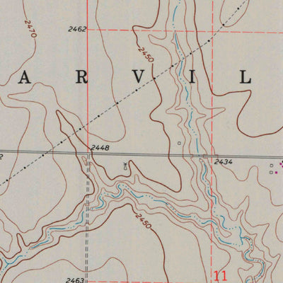 United States Geological Survey Spearville, KS (1972, 24000-Scale) digital map