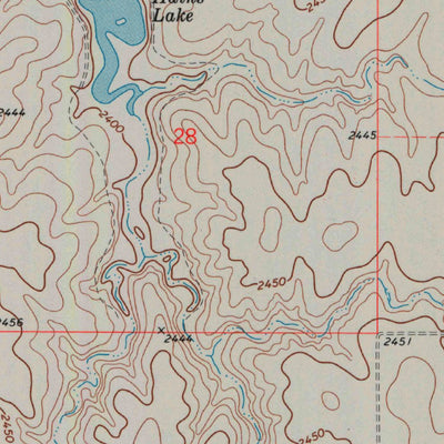 United States Geological Survey Spearville, KS (1972, 24000-Scale) digital map
